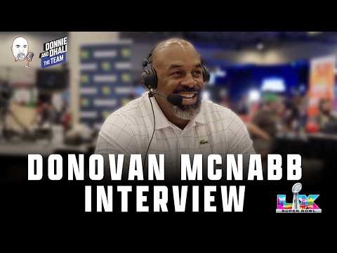 Donovan McNabb Super Bowl 60 Interview with The Moj