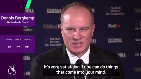 Bergkamp reveals the greatest goal of his career