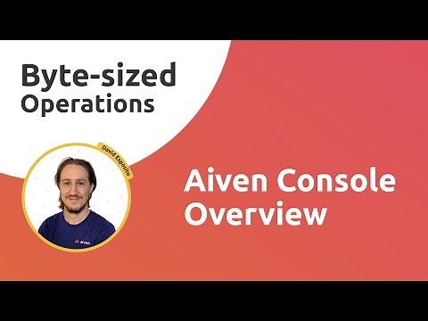 Aiven Console Overview