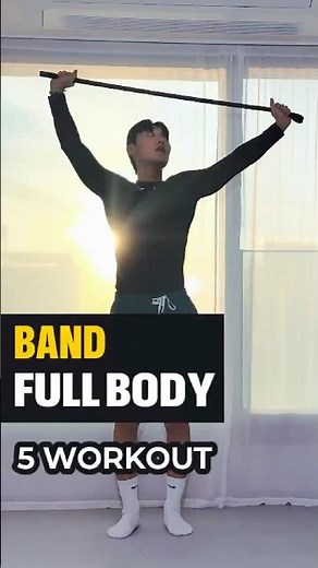 BAND FULL BODY 5 Workoutㅣ밴드로 하는 전신운동 강화 루틴ㅣ