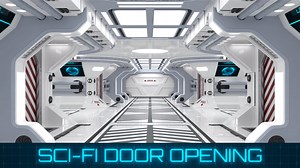 Sci-Fi Door Opening
