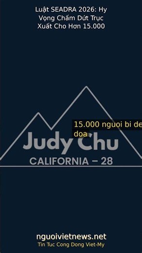 Luật SEADRA 2026: Hy Vọng Chấm Dứt Trục Xuất Cho Hơn 15.000 Người Tị Nạn Đông Nam Á