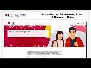 Navigating myLPU eLearning Portal: A Beginner’s Guide