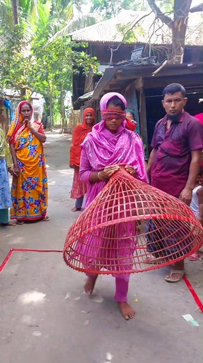 10K views · 74 reactions | Blindfolded, sister plays a fun game of popping balloons with a polo while walking quickly | Ab Food Challenge | Facebook