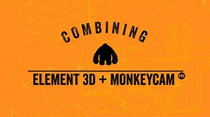 TUTORIAL: Combining MonkeyCam Pro and Element 3D in #AfterEffects http://aescripts.com/learn/monkeycam-pro-and-element-3d-tutorial/ This tutorial demonstrates a simple method of integrating MonkeyCam Pro and Video Copilot’s Element 3D to create complex camera moves in 3D space. | aescripts