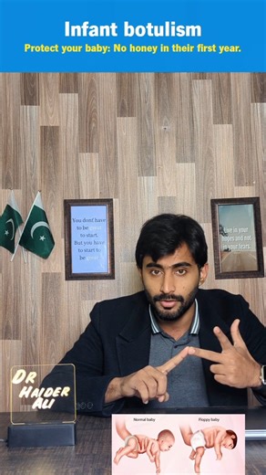 Honey Gutti (Gurtti) ⚠️ | Avoid Honey to Children under 1 year | Infant Botulism in 60 seconds