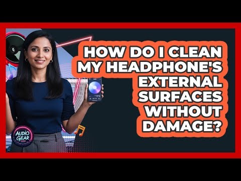How Do I Clean My Headphone's External Surfaces Without Damage?