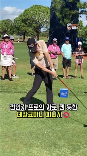 백스윙 탑과 피니시의 완벽한 대칭 밸런스 🔥 #golf #골프