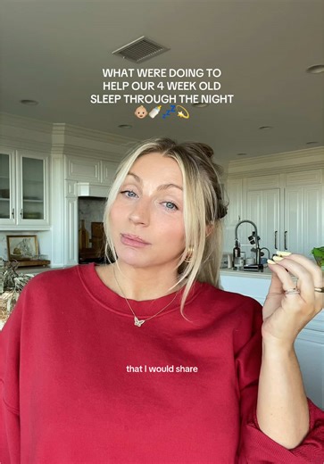 Helping Our 4 Week Old Baby Sleep Through the Night