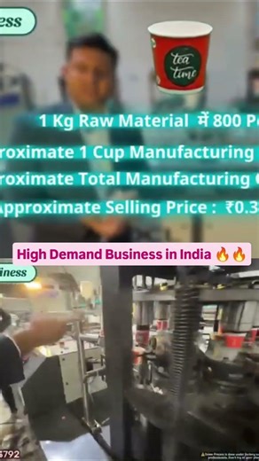 Call : 9650 610239 | High Speed Paper Cup Making Machine | #paperplatemakingmachine