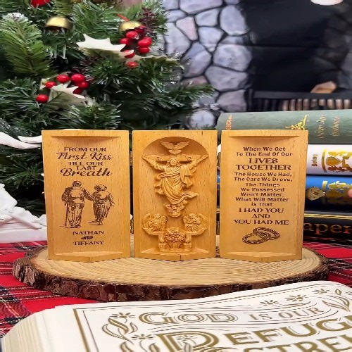 626 reactions · 21 shares | For the woman who stood by your side through every storm, who makes your house a home. A cherished keepsake to honor your journey together—from first kiss to forever, because in the end, all that matters is the love you shared. When words fail, let this beautiful symbol speak. | FaithCorner | Facebook