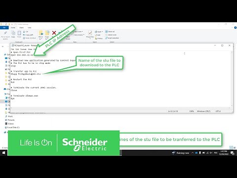 How to Use Batch Mode with the Unity Loader Command Line Interface | Schneider Electric