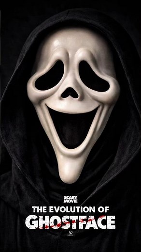 Ghostface mask changed in every film since Scream in 1996 👻 #shorts #scream #poster