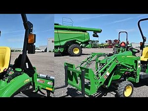 Lawn and Garden Fall Feature - John Deere 1023E Compact Utility Tractor!