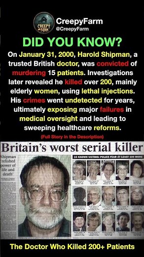 Britain’s Deadliest Serial Killer Was a Doctor