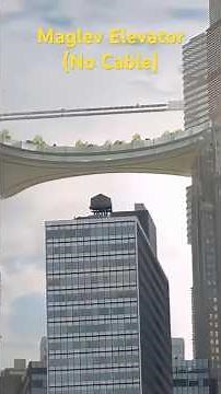 Maglev Elevator: The Future of Vertical Transportation!