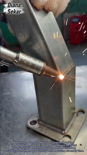 Amazing Square Steel Tube Welding & Sliding Joint Fabrication | Smart Metalworking