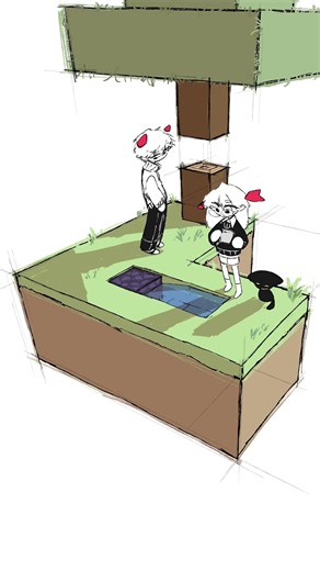 Guys pls watch underdog pls pls pls we worked hard on it 😭#art #animation #minecraft