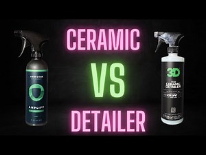 (Best Ceramic Detail Spray?) 3D Ceramic Detailer vs Armour Amplify