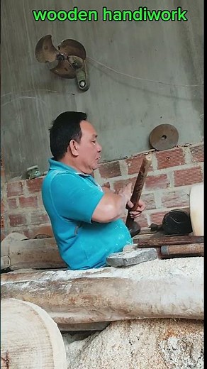 Creando un tambor tradicional de madera desde cero 164