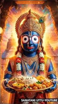 क्या हुआ जब भगवान जगन्नाथ अपने गरीब मित्र के लिए स्वयं भोजन लेकर आए? 😱 #shorts #sanatandharma #facts