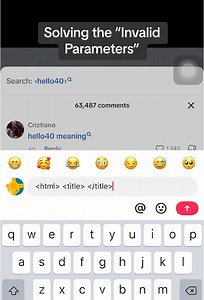Solving the Invalid Parameters Error in Coding