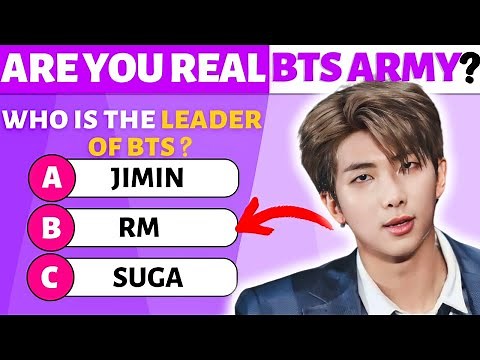 The Ultimate BTS Quiz: Can You Prove You're a Real BTS ARMY?