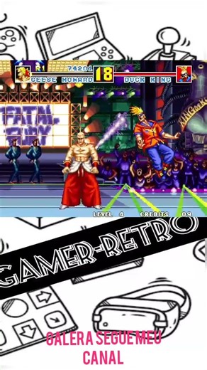 GAMER-RETRO a lenda *GEESE HOWARD* #gameplay #retro #viralvideo #viralshorts #games #snes #nostaldia