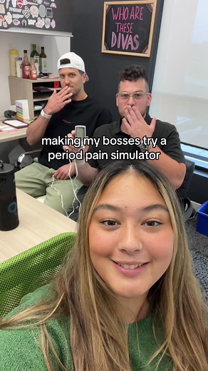 Trying a Period Pain Simulator