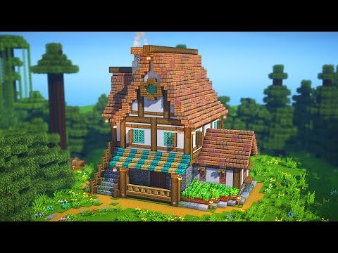 ⛏️ Minecraft: How to Build a Big Medieval House | Tutorial