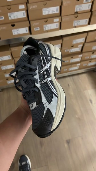 ASICS GEL-1130 STEEL GREY BLACK 🥷