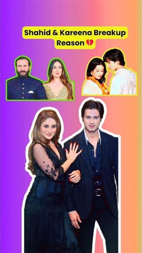 Why Shahid & Kareena Broke Up? 💔 #shahidkapoor #kareenakapoorkhan #bollywood #breakupstory