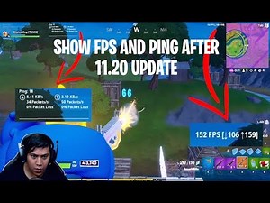 How to Show FPS and PING After 11.20 Update - Fortnite Battle Royale Chapter 2