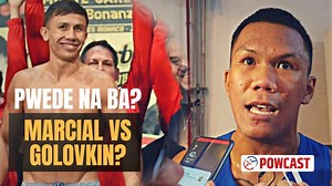 8.2K views · 275 reactions | Pinipilit nyo si Pacquiao, eto si Eumir Marcial mag kasing timbang sila!! 壘 May Pagasa ang ating Olympian talunin si Gennady Golovkin? | Powcast Sports | Facebook