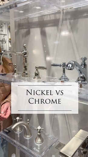 Choosing Between Nickel and Chrome for Your Interiors