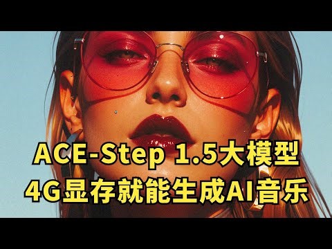 ACE-Step 1.5大模型：4G显存就能生成AI音乐！