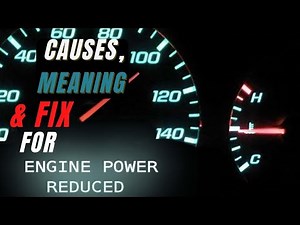Engine Power Reduced Meaning, Causes & How to Fix engine power reduced chevy malibu