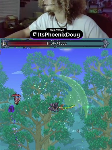 Epic Slime King Boss Fight in Terraria