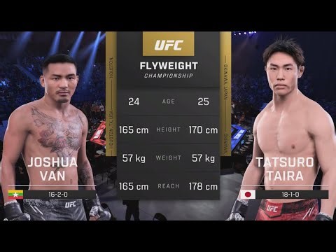 Joshua Van vs Tatsuro Taira | UFC 5 Full Fight