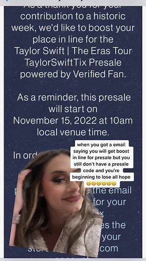 Unlock Exclusive Taylor Swift Tickets with Boosted Codes