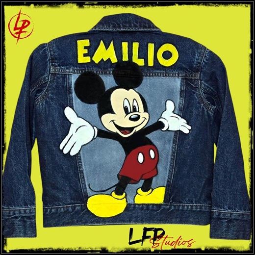 Custom Painted Jackets – Hand-painted Wearable Art – Personalized Name, Characters, Portraits – Toddler to Adult Sizes - Etsy