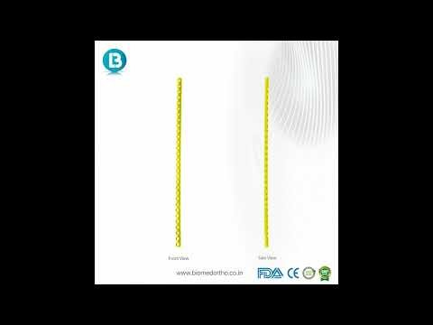 2.7 MM Mandible Reconstruction Plate Straight | Maxillofacial Implant | Biomedortho