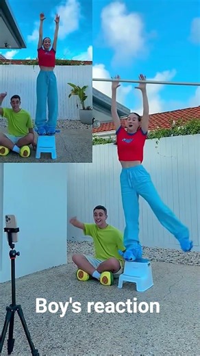 boyfriend#duet #challenge #funny #humor #acrobatics #dance #couple #viral #video #trending #shorts