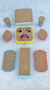 575K views · 4.2K reactions | Amazing Kinetic Sand Cake  Multiple Relaxing ASMR Sand Cake Make Process 﫣 #youtube #viral #trending | Mohmad Afroj Ansari | Facebook