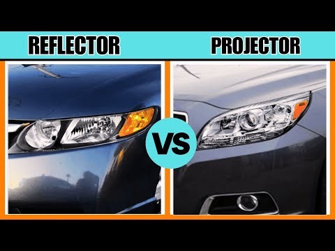 Projector vs Reflector Headlights: What's the Real Difference?🚘