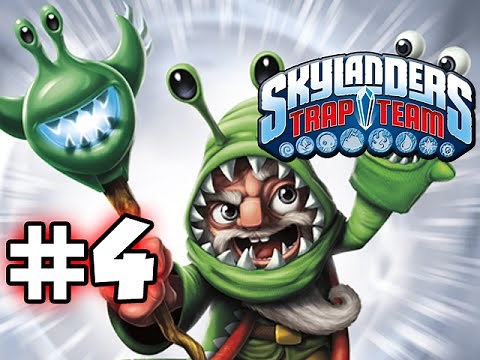 SKYLANDERS TRAP TEAM GAMEPLAY WALKTHROUGH - PART 4 - CHOMPY MAGE!