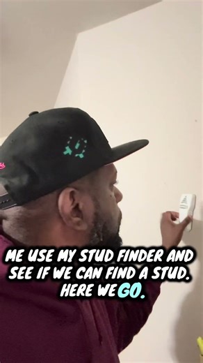 Using my Stud-finder to mount a TV