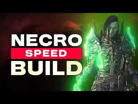 NECROMANCER Speedfarm Mobility Bone Spirit Build in Diablo IV Season 12