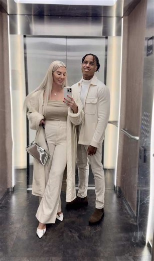 Kidding! We still party alot😅 but nights at home cuddling on the couch are always the best 😍❤️ . . #couplegoals #inlove #relationship #elevator @Ashlea @Tom’s Diary 🤩