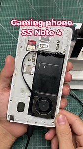 55 reactions · 7 comments | Gaming phone Samsung galaxy Note 4 độ quạt tản nhiệt gắn nguồn trực tiếp cứ thế mà chiến #gamingphone #galaxynote4 #samsung #galaxynote4 | Luận Tecno | Facebook